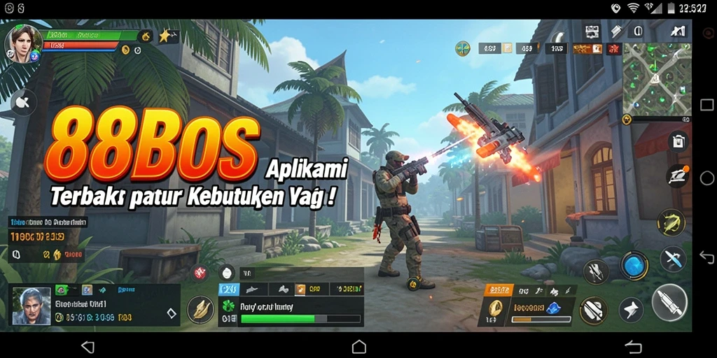 Tampilan antarmuka aplikasi 88BOS yang menarik dan fungsional.