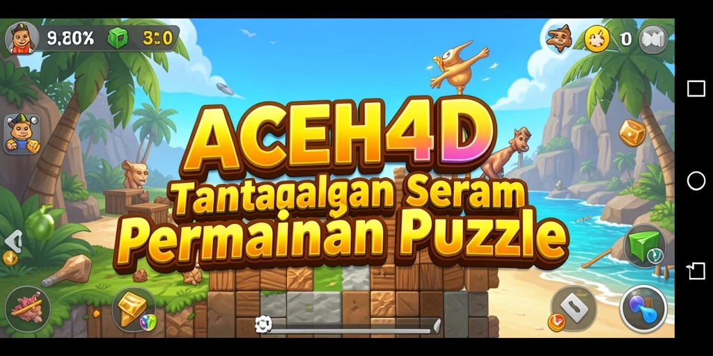 Screenshot gameplay ACEH4D menampilkan teka-teki menarik dan tantangan seru.