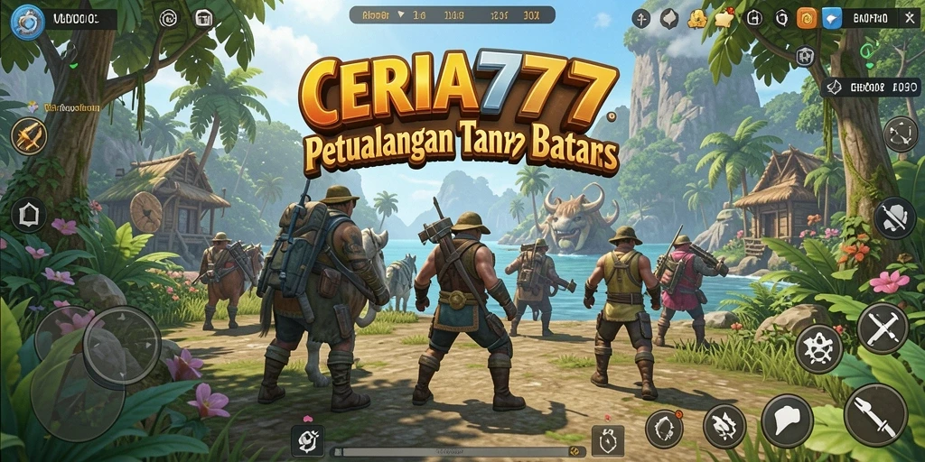 Screenshot CERIA777 yang menampilkan keindahan dunia terbuka.