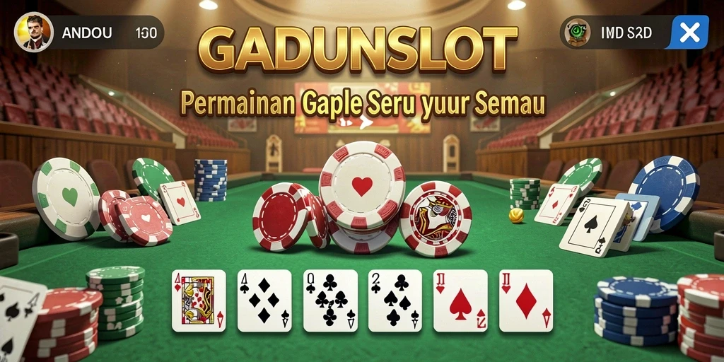 Tampilan gameplay seru GADUNSLOT yang menggugah semangat.