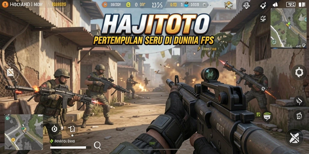 Gameplay seru dari HAJITOTO dengan aksi tembak-menembak yang mendebarkan.