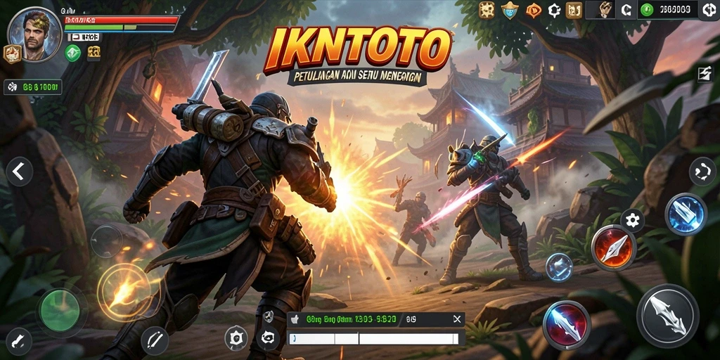 Tangkapan layar dari gameplay menegangkan IKNTOTO dengan aksi mendebarkan.