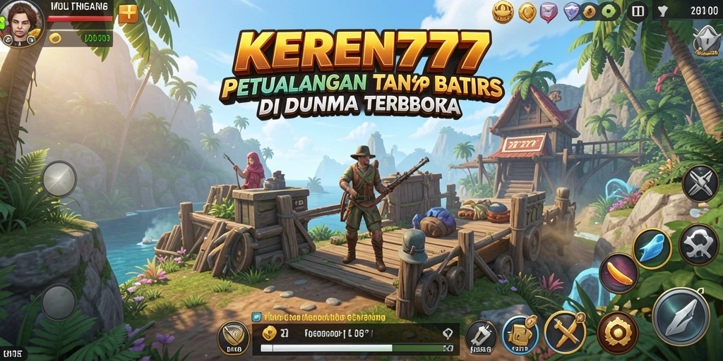 Tangkapan layar KEREN777 menampilkan petualangan mendalam di dunia terbuka.