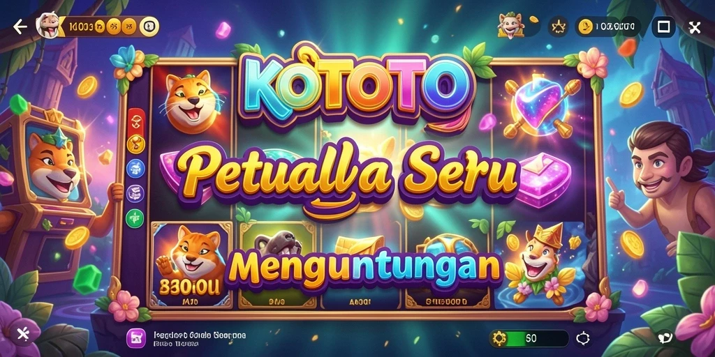 Screenshot KOITOTO menunjukkan momen seru dalam permainan Slot.
