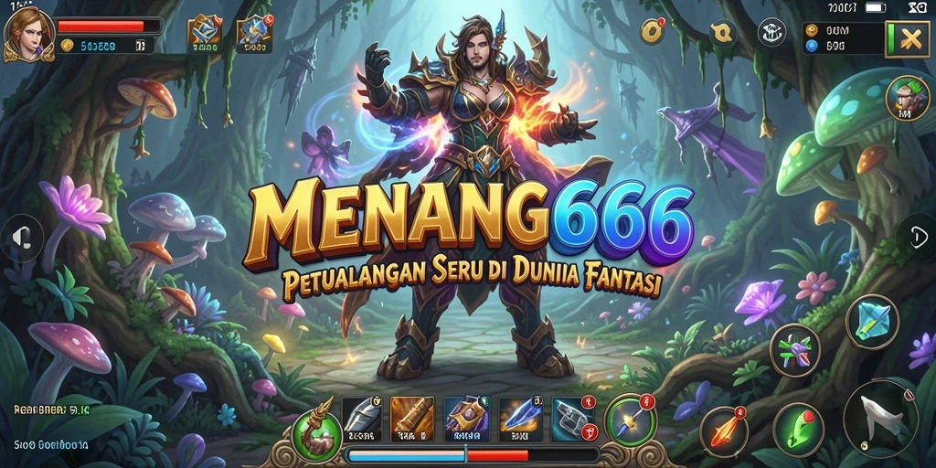 Screenshot MENANG666 menunjukkan aksi seru dalam gameplay petualangan.