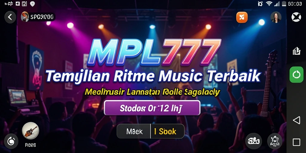 Screenshot gameplay MPL777 menampilkan pengalaman mendengarkan musik interaktif.