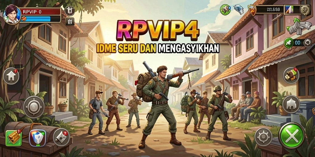 Tampilan gameplay RPVIP4 yang menarik dan mengasyikkan.