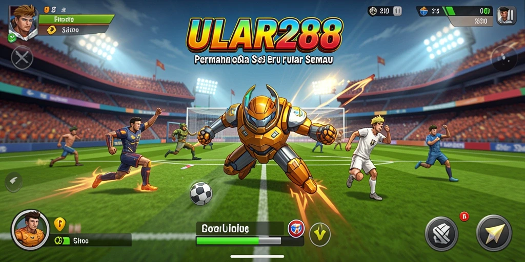 Tampilan gameplay ULAR288 menampilkan serunya pertandingan olahraga.