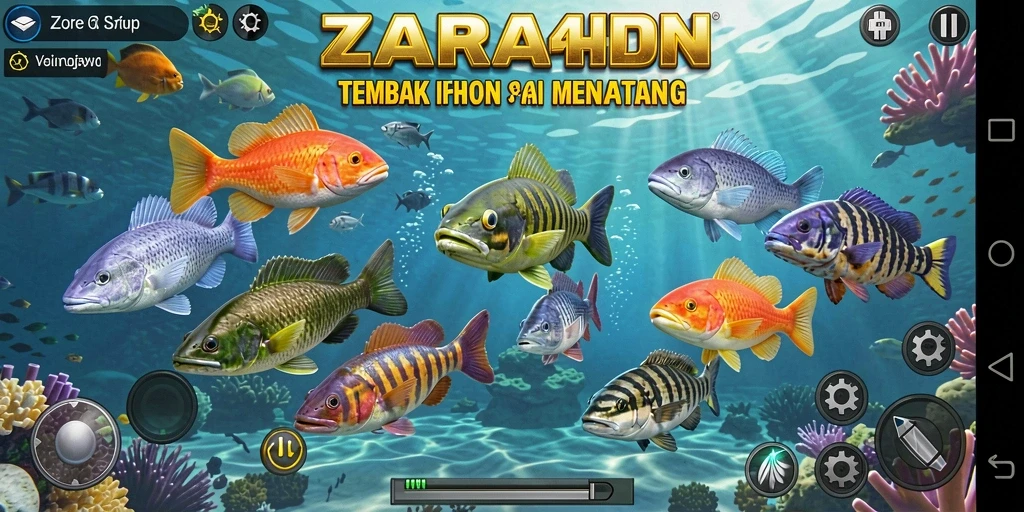 Tampilan gameplay ZARA4D yang penuh warna dan menantang.